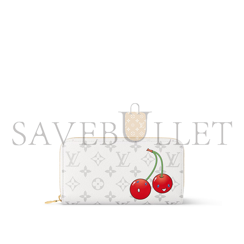LOUIS VUITTON MURAKAMI LV X TM ZIPPY WALLET M14240 (19.5*10.5*2.5cm)